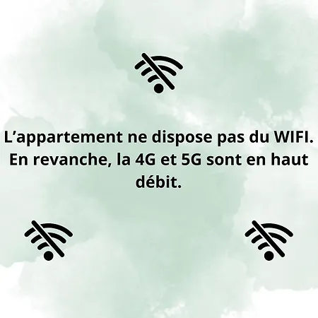 Nid Paisible - Balcon - Calme - Parking Apartment *
